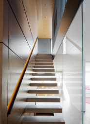 Treppe, Wandverkleidung - Steinert & Bitterling / Innenarchitektur, Volker Röhricht / Architekt, Peter Eichler / Fotos