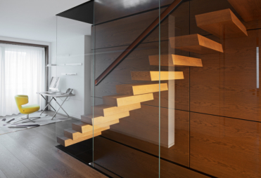 Treppe, Wandverkleidung - Steinert & Bitterling / Innenarchitektur, Volker Röhricht / Architekt, Peter Eichler / Fotos
